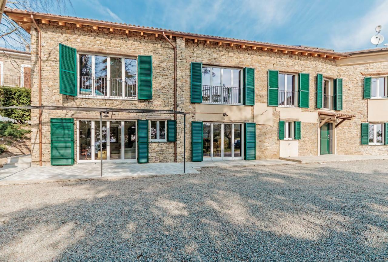 Modern Farmhouse Apartment Montabone Exterior foto